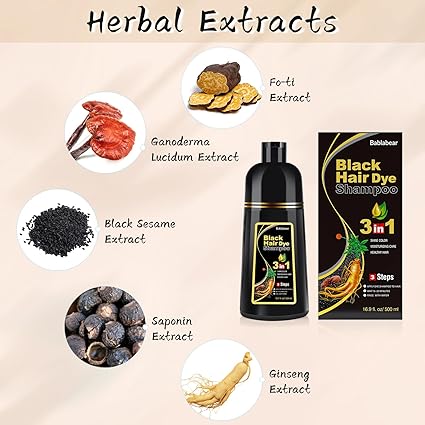 OLD Shampoo de Henna Cubre Canas - Recupera tu Juventud al instante!!!