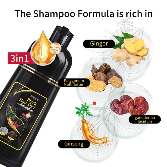 OLD Shampoo de Henna Cubre Canas - Recupera tu Juventud al instante!!!