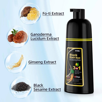 OLD Shampoo de Henna Cubre Canas - Recupera tu Juventud al instante!!!