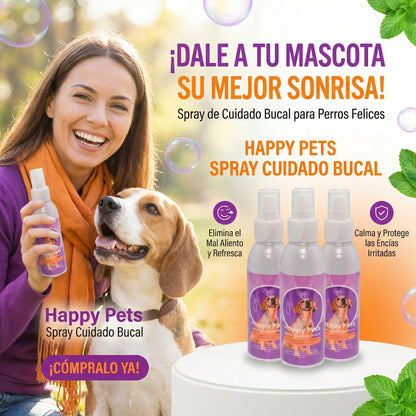 OLD Happy Pets - Dile Adiós al Mal Aliento - Solo por Hoy 40% de Descuento