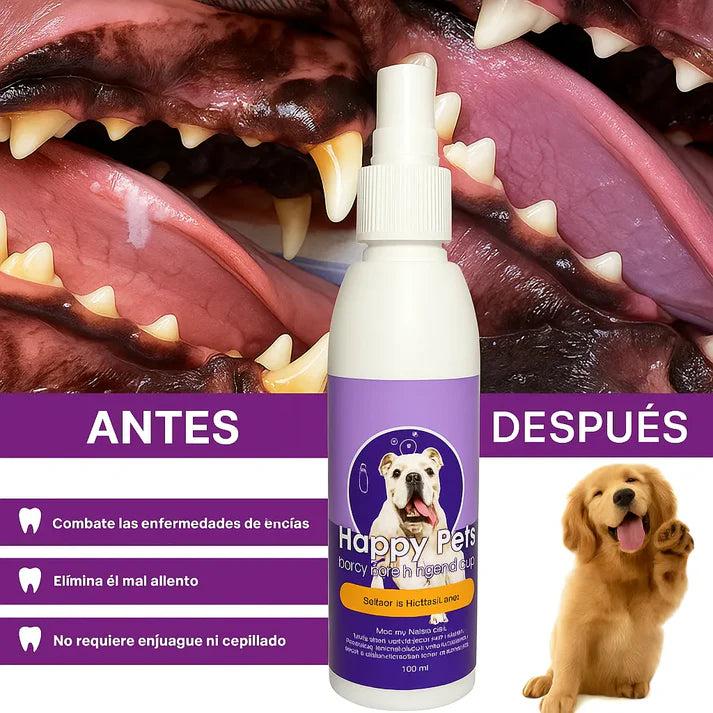 OLD Happy Pets - Dile Adiós al Mal Aliento - Solo por Hoy 40% de Descuento